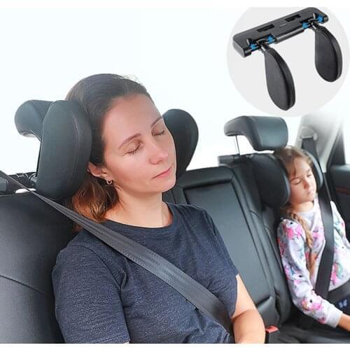 Car Seat Headrest Pillow Travel Rest Neck Pillow Support Solution For Kids Pillow And Adults Auto Seat Head Cushion Car Pillow