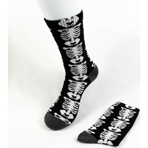Kemono Jihen Kabane Kusaka Skeleton Logo Movement Casual Cotton Socks