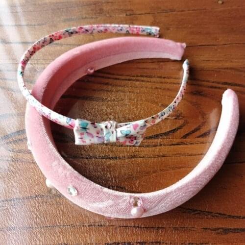 Simple comfortable cotton hair bands fashion elastic brand headband for girls beauty headwear hair hoop for women