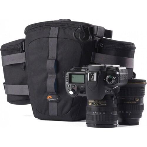 Roadfisher Lowepro Outback 100/ 200 Camera Waist-Bag Convenient Waterproof DSLR Shoulder Bag Lens Case Pouch For 70-200 2 Lens