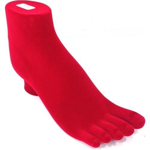 Enlightened Decor Suede Bangle Display Red Foot Stand (Aydındecor)