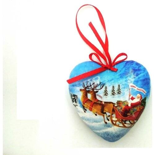 Christmas tree decorations home Christmas Day balls gift Love Pendant decoration artificial christmas Manual