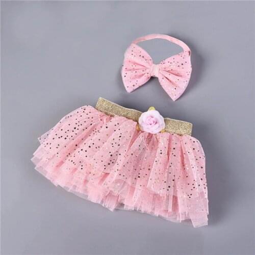 0-2Y Baby Grils Infant TUTU Skirts Toddler Clothes Sequin Tulle Skirt Girls Unicorn Headband Princess Pettiskirt Birthday A345