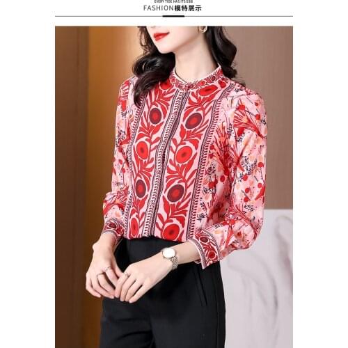 Шелковые блузки ZingRenata China At AliExpress