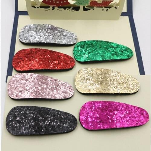Free Sihpping Glitter Hair Pins DIY Accessories Girls Jewelry Clips 30PCs 10PCs Kawaii Bling Patch Sticker Clip