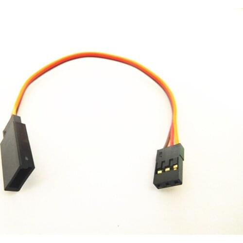100pcs 22AWG 15cm/20cm/30cm/45cm/60cm/75cm/90cm Servo Extension JR Male to Futaba Female For Futaba JR Lead Wire Cable RC Parts