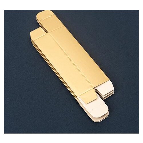 100pcs New Gold Kraft Paper Box 350gsm Cardboard Lipstick Boxes Small Gift Packaging Box Essential oil bottle/Tube Storage Box