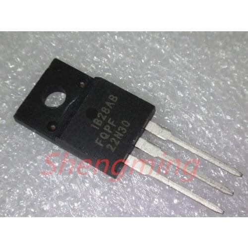 10PCS FQPF22N30 TO-220F