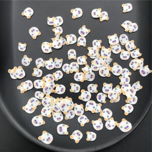 60g Pig Polymer Clay Slices Sprinkles for Kids Diy,Craft/Nail Art/Scrapbook Decoration,Filler Polymer Clay Embellishment