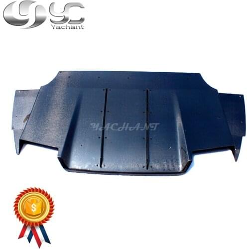 Car-Styling Carbon Fiber Rear Bumper Diffuser Fit For 2010-2014 Impreza WRX STI GVB VS Wide Body Ver. Style Rear Diffuser