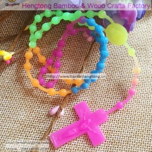 Free shipping 5pcs/pack rainbow color silicone rosary,religious rosary, colored rosary,cheap rosary