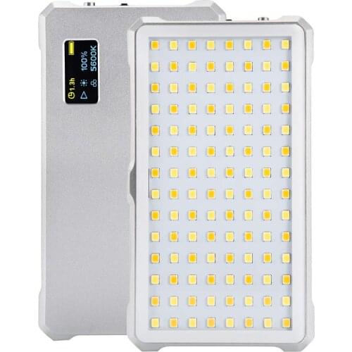 Photo Studio Video LED Light 9W 112pcs lamp beads Aluminum Alloy Bi-Color 3200K-5600K Color rendering Ra>96 Photography Lighting