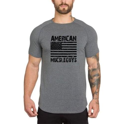 New Brand Fashion Casual T Shirts Breathable Mens Short Men Cool T-Shirt Tops Short Sleeve Fitness Summer Cotton Print T Shirts