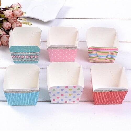 Square cupcake mold muffin paper Cake Cup baking cup high temperature cups Muffin Cup,1000pcs/lot