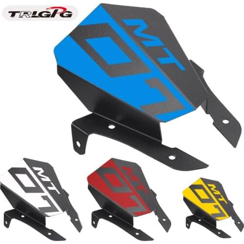 Aluminum windscreen for Yamaha MT07 MT-07 MT 07 2013 2014 2015 2016 2017 motorcycle windshield motorcycle Wind protection black