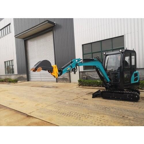 SYNBON Construction Works Machine Mini Digger 1.8Ton Cab Crawler Excavator