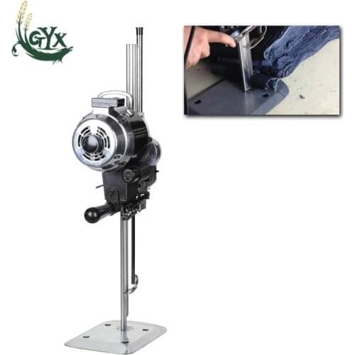 Small Cut Cloth Machine Heavy Bottom Crop Leather Cutting Bed Multifunction Automatic Sharpen Knife Electric Scissors Equipment