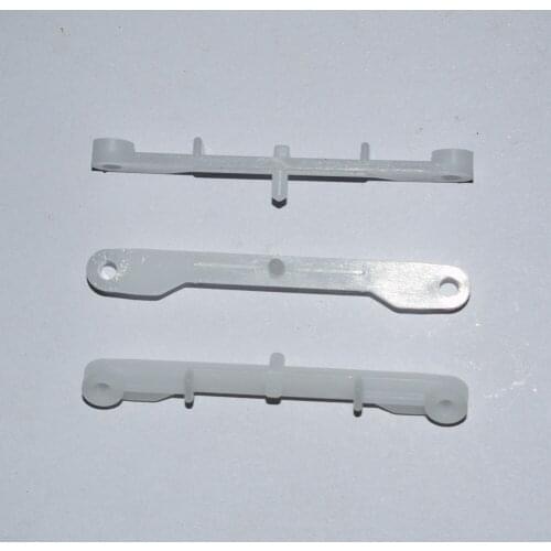 10/100pcs white holes rod model materials/remote control cars upgrade parts/connection rocker/DIY model accessories 64502B