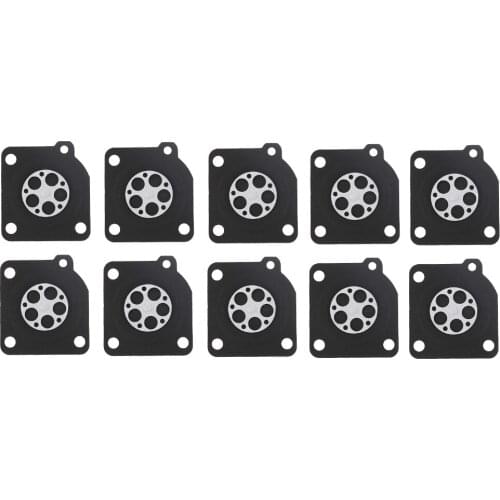 10Pcs Gasket Metering Diaphragm Rebuilt Kit for Replaces ZAMA C1U A015010 Auto Replacement Carburetor Carb Parts
