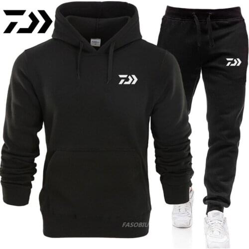 New Autumn DAIWA Fishing Clothes Spring Mens Outdoor Sports Fishing Suit Stand-up Collar Casual Windproof Fishing Sweater