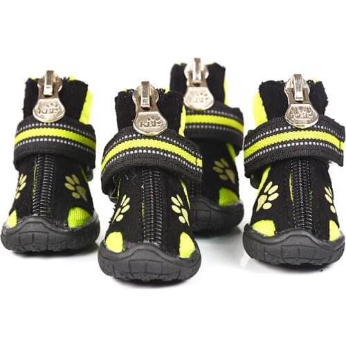 Paw Print Big Dog Shoes for Golden Margin Mullabrador 8 Sizes Large Puppy Labrador Pet Shoes Anti-skid Wear-resistant Wholesale