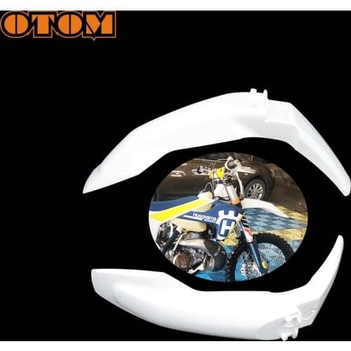 OTOM Motorcycle Front Plastic Fender Mud Guard For HUSQVARNA FC TC FX FE TE TX 125 250 300 350 450 Dirt Bike Enduro 2016 2017 18