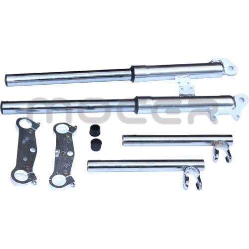 Motorcycle front shock absorber assembly is suitable for off-road vehicles 47cc 49cc 2-stroke QG-50 motorcycle parts