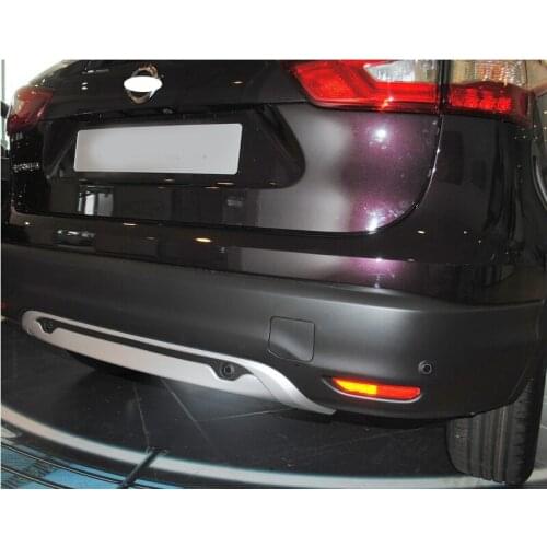 Front + Rear Bumper Protector Skid Plate Fit For Nissan Qashqai Dualis J11 2014 2015 2016
