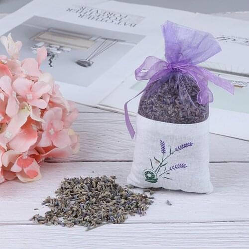 6pcs X Empty Sachets BagsSachets Flower Printing Portable Empty Lavender Fragrance Sachet Bag For Seeds Cotton Fabrics Wholesale