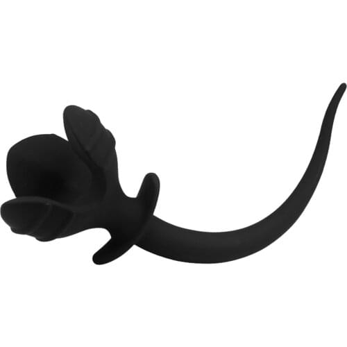 Prostate Massage Silicone Anal Plug G-spot Sex Toys Dog TailSlave Anal Expander Tail Plug Anal Adult Butt Plugs for Men Women