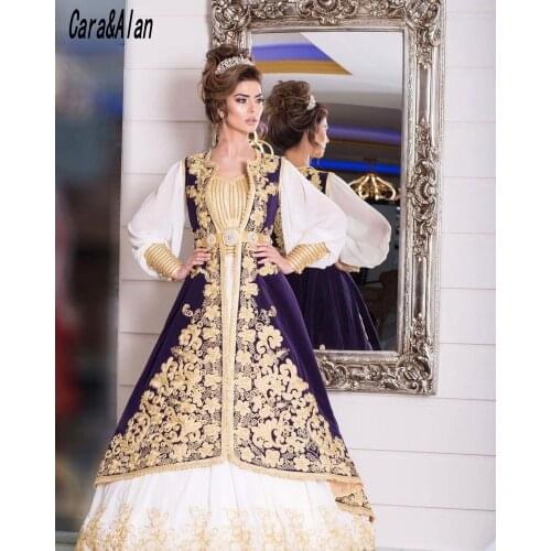 Traditional Kosovo Albanian Robes Evening Dresses For Women 2021 Lace Applique Beading Prom Dress vestido De Fiesta De Boda