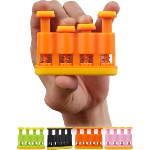 Finger Exerciser Musicians Violin Fitness Strengthening Kit Green Portable Bass Adjustable Power Trainer Hand Grip Training