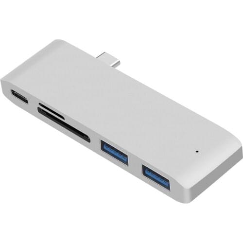TYPE-C TO TF/SD MULTI FUNCTION CARD READER USB HUB ADAPTER