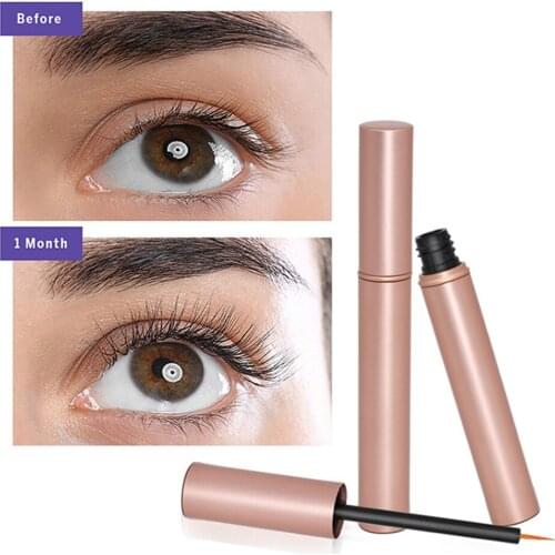 Strengthen Eyelash Growth Serum Private Label Increase Eyelashes Liquid Nourish Lengthening Treatments Makeup Eyelash Growths