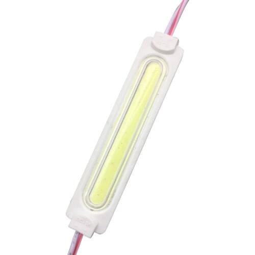 YOLU 20 pcs injection with lens COB LED module waterproof LED back light backlight for sign channel letter DC12V 2.4W