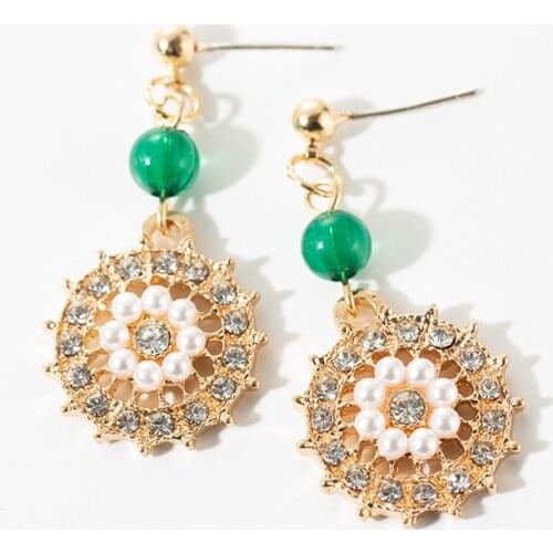 New S925 Silver Needle Imitation Pearl Temperament High Quality Net Red Earrings Fashion Wedding Earrings Jewelry Accessories