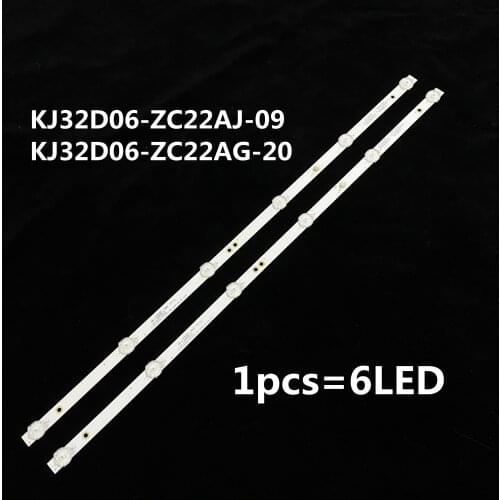 1kit-2pcs new LED strip for KJ32D06-ZC22AJ-09 KJ32D06-ZC22AG-20