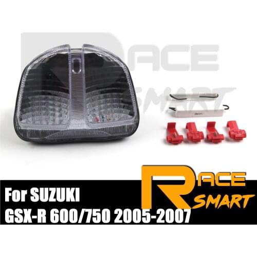 1 Set Motorcycle LED Turn Signals Brake Tail Light Taillight For SUZUKI GSX-R600 750 2005 2006 2007 GSX-R750 600 GSXR600 GSXR