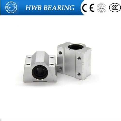 1pc SC8UU SC8LUU 8mm Linear Ball Bearing Block CNC Router SC6UU SC10UU SC12UU SC13UU For CNC 3D Printer Shafts Rod Parts