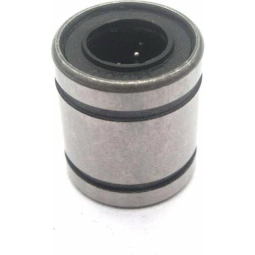 2PCS Bearing Steel Linear Ball Bearing Linear Bearings LM12UU LM13UU LM16UU LM20UU for 3D Printers CNC Machines