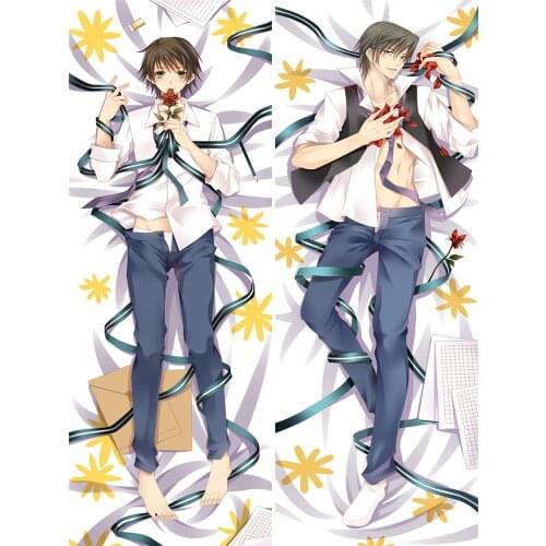 2018-August Japan Anime Junjou Romantica characters cool boys Dakimakura body throw pillow case cover hugging body pillowcases
