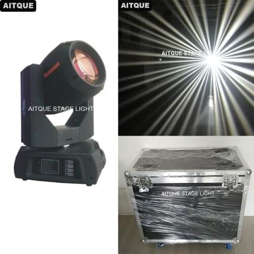 6pcs/CASE)Stage lighting china moving head beam 350w 17r moving head light bulbs supber beam movingheads Flight Case