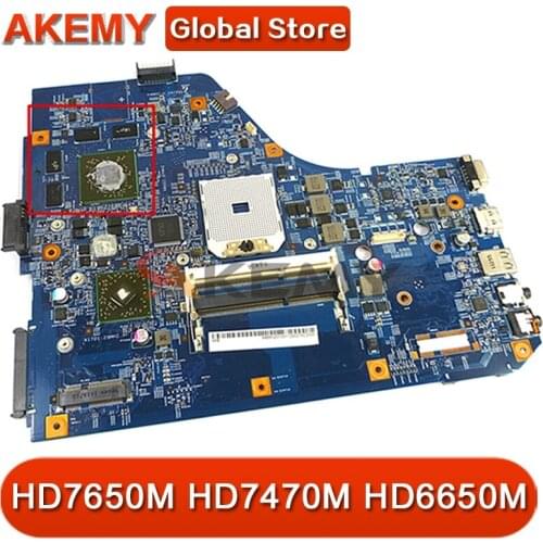 Akemy 10338-1 48.4M702.011 MBRNZ01001 for ACER 5560 5560G Laptop motherboard GPU HD7650M HD7470M HD6650M DDR3 Test OK Mainboard