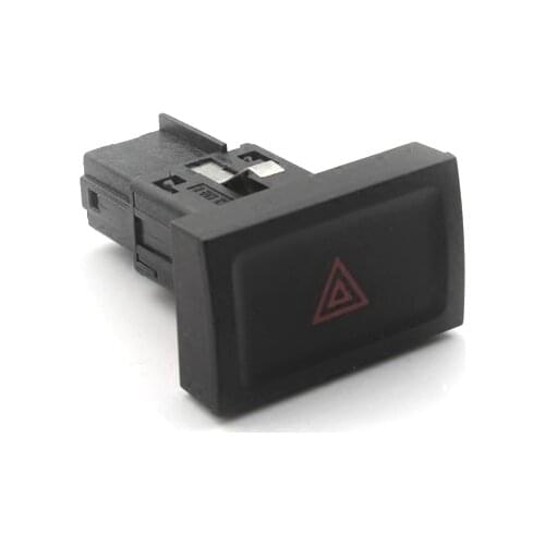 OEM Emergency Light Switch Emergency Flasher Button Switch with Connector for VW Tiguan 2013 2014 2015 2016