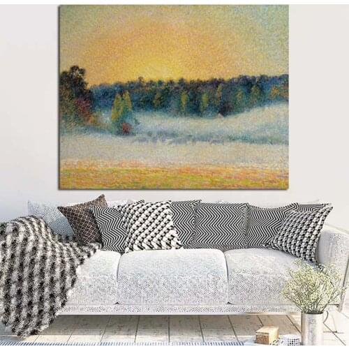 Camille Pissarro Abstract Landscape Canvas Painting Print Living Room Home Decor Modern Wall Art Oil Painting Posters Pictures