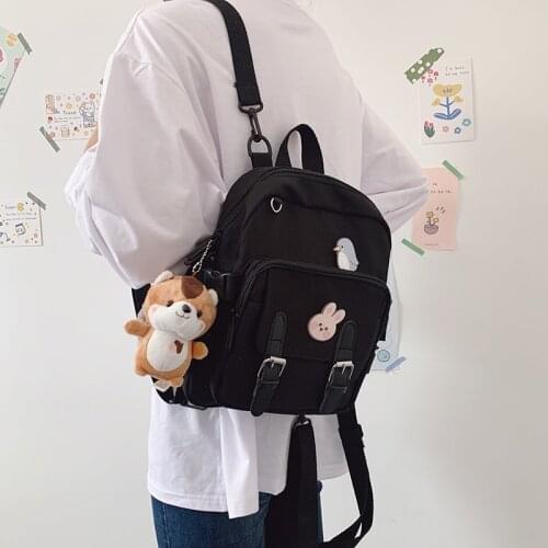 Girls Multi-Function Fashion Mini Backpack Women Kawaii Shoulder Bag for Teenage Small Bagpack Ladies Travle School Backpacks