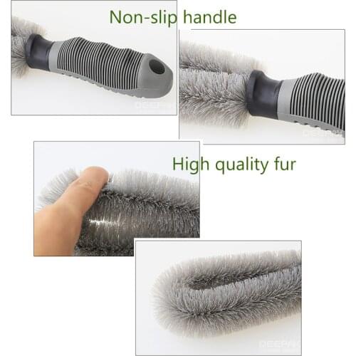 New Tire Rim Scrub Vehicle Washing Wheel Hub Handle Cleaning Tool Fit for Mitsubishi ASX/Outlander/Lancer Evolution/Pajero