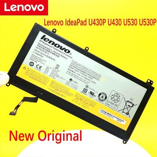 Lenovo IdeaPad U430 U430p U530 L12L4P62 7.4V 52Wh Original L12M4P62 7100mAh Laptop battery