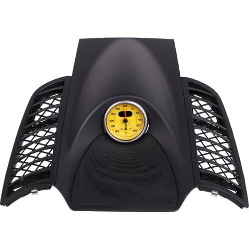 Dedicated for Porsche 11-17 Cayenne Stopwatch Compass Dashboard Cover plate interior modification cover plate color black