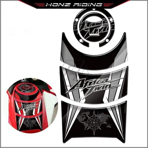 For Honda Africa Twin 2016-2019 Motorcycle Gas Tank Pad Protector 3D Resin